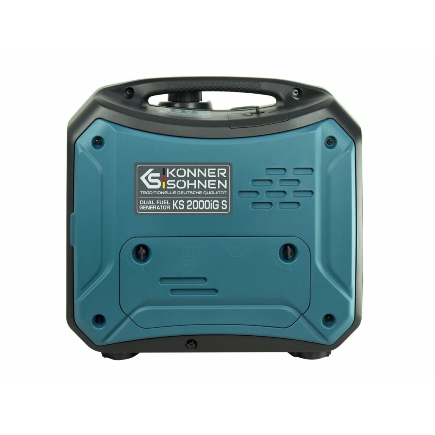 Könner &; Söhnen KS7869 - Gas- og benzindrevet invertergenerator KS 2000iG S