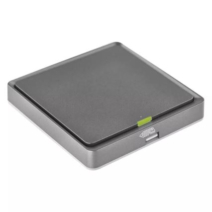 Kontakt 1 knap GoSmart 1xCR2430 Tuya sort