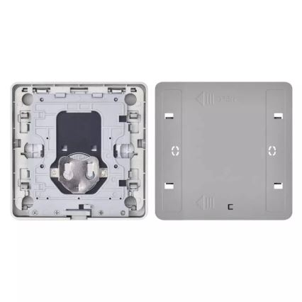 Kontakt 4 knapper GoSmart 1xCR2430 Tuya sort