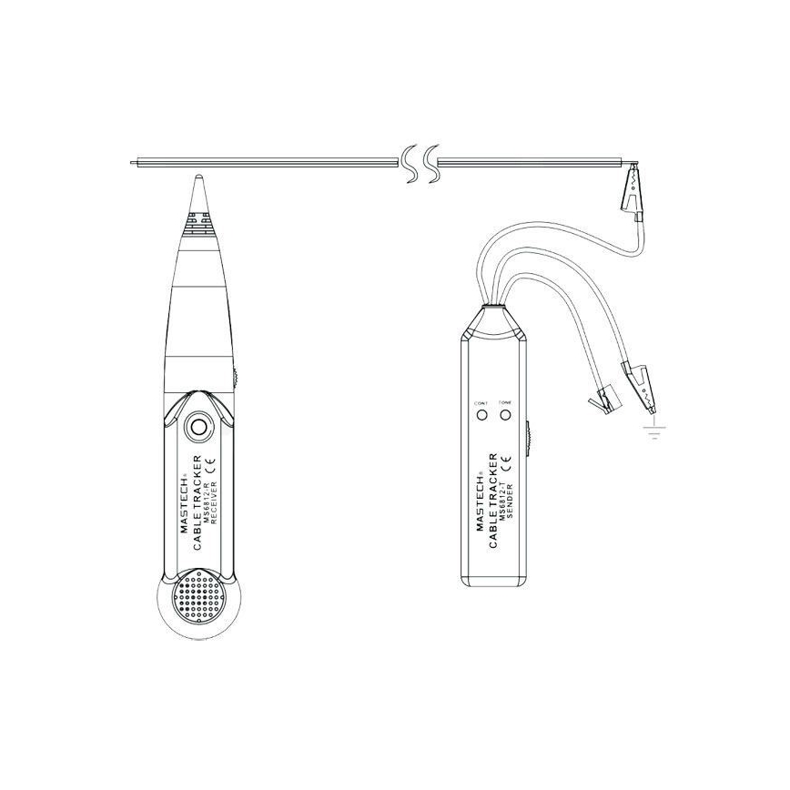 Kontaktløs kabeltester MS6812