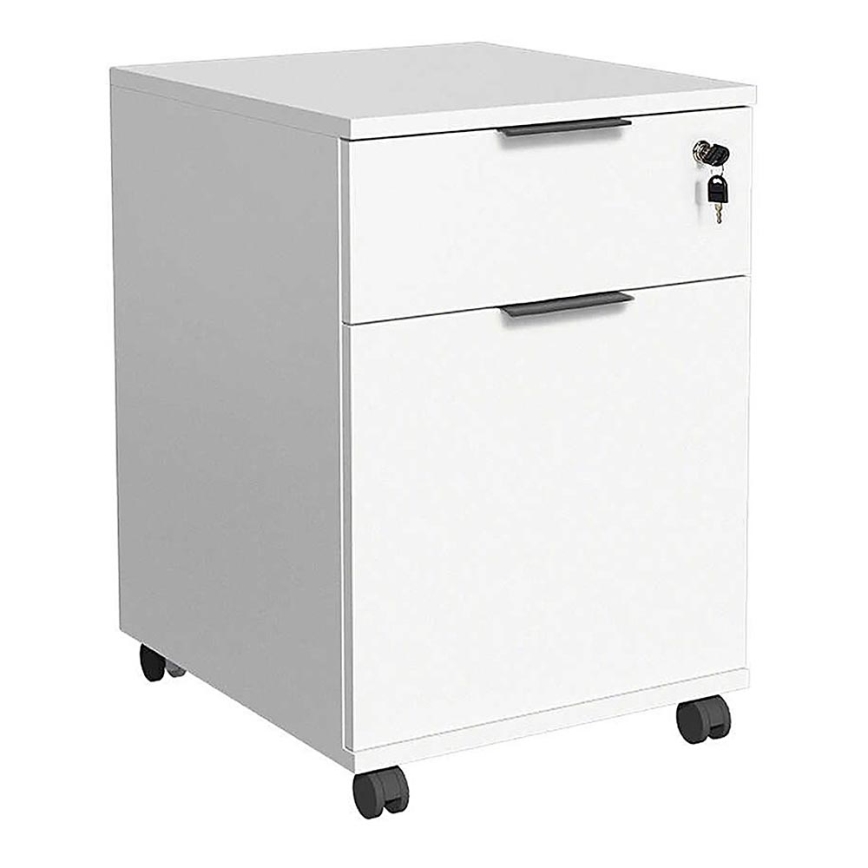 Kontorcontainer 61x41 cm hvid