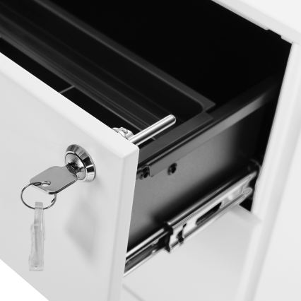 Kontorcontainer SECURIO hvid