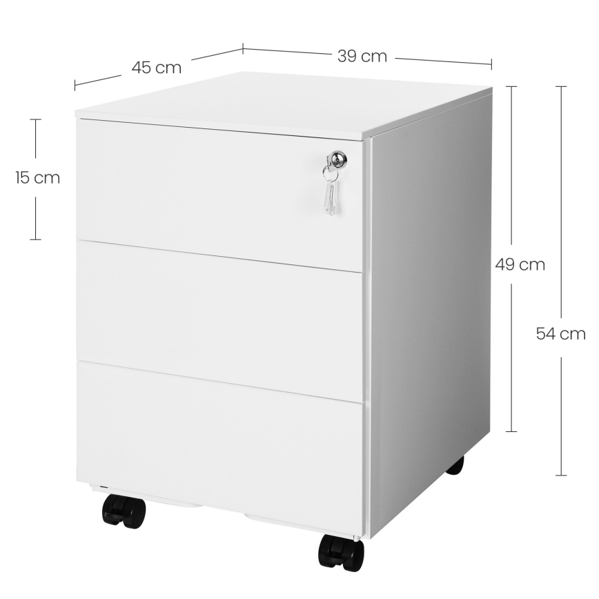 Kontorcontainer SECURIO hvid