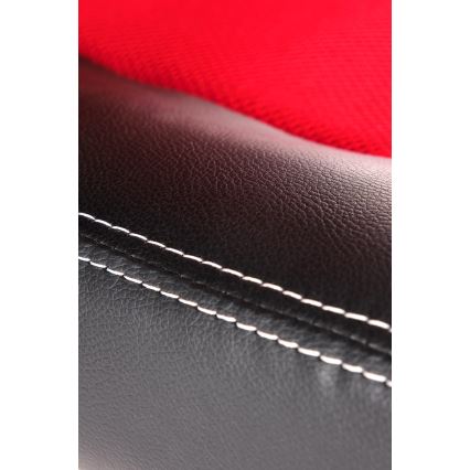 Kontorstol KENU sort/rød