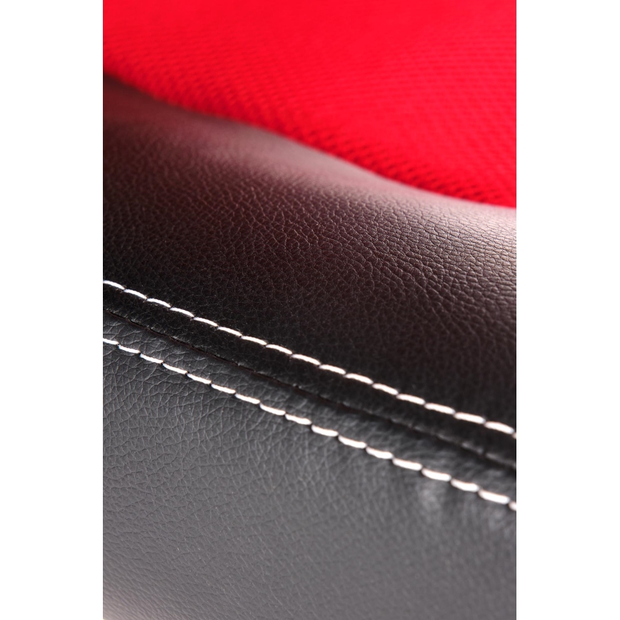 Kontorstol KENU sort/rød