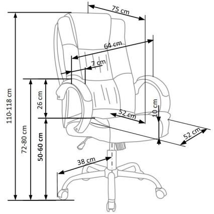 Kontorstol SELO beige
