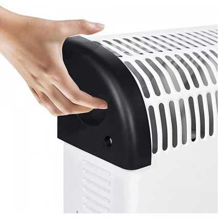 Konvektionsradiator 750/1250/2000W termostat