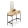Kosmetikbord CARMEN 136x104 cm beige/sort