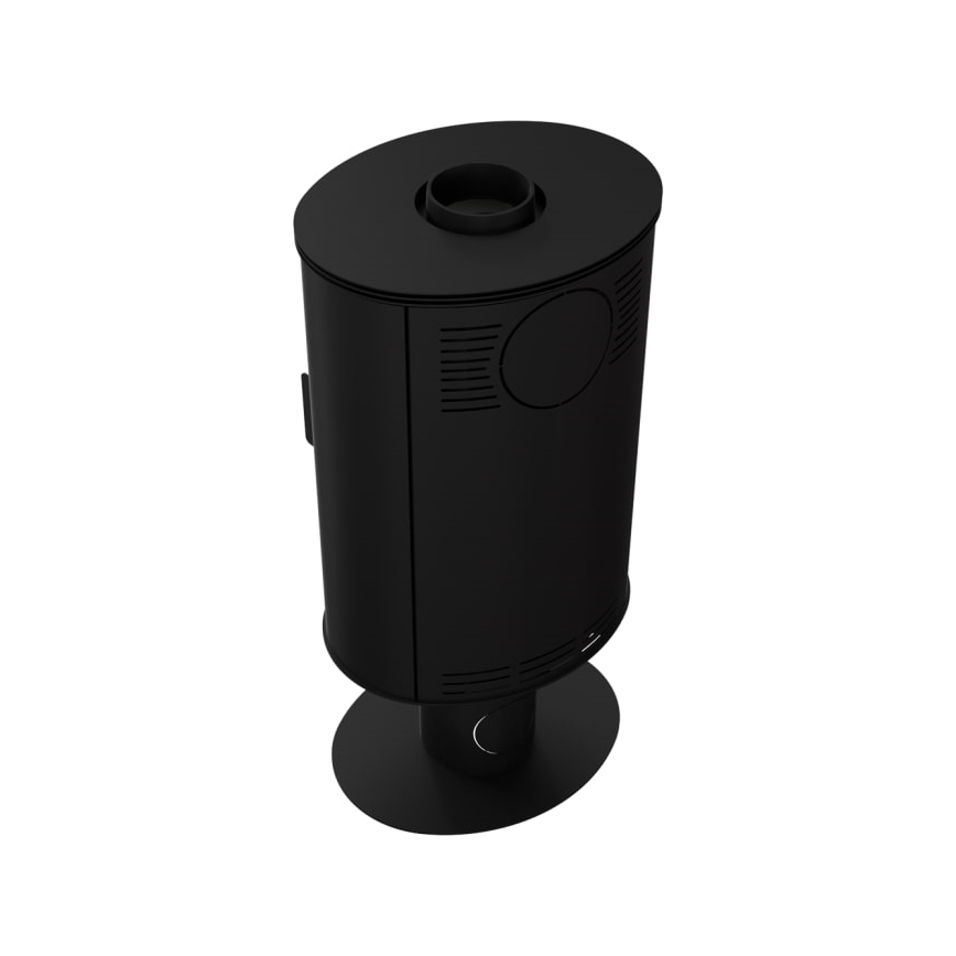 Kratki - Brændeovn 8kW 150 mm stål