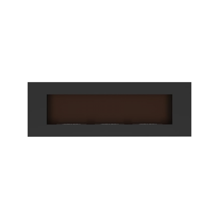 Kratki - Indbygget biopejs 40x120 cm 3x1,1kW sort