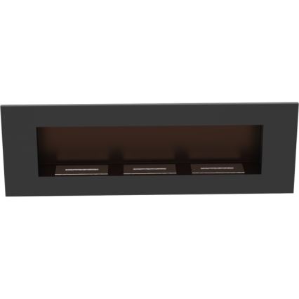 Kratki - Indbygget biopejs 40x120 cm 3x1,1kW sort