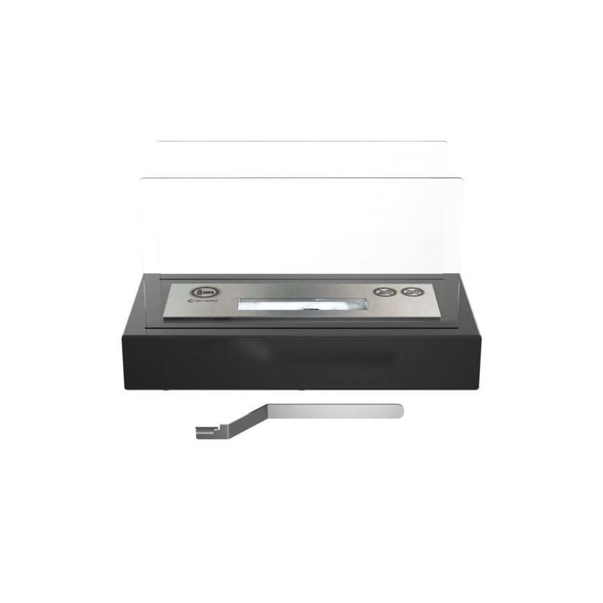 Kratki - BIO pejs 21,8x35,4 cm 1 kW sort