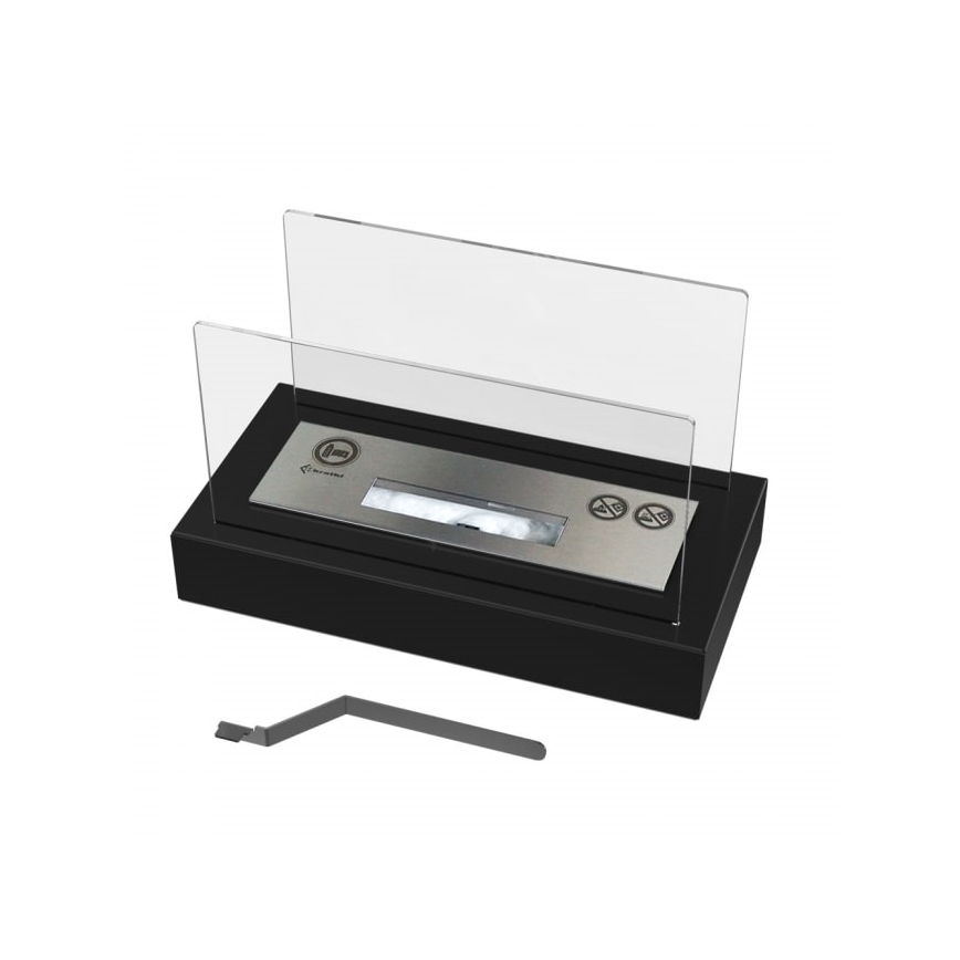 Kratki - BIO pejs 21,8x35,4 cm 1 kW sort