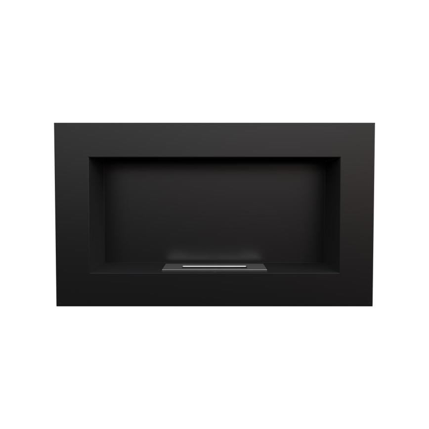 Kratki - Indbygget biopejs 37,4x64,8 cm 1kW sort