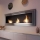 Kratki - Indbygget Biopejs 65x180 cm 3x2,5kW skinnende krom