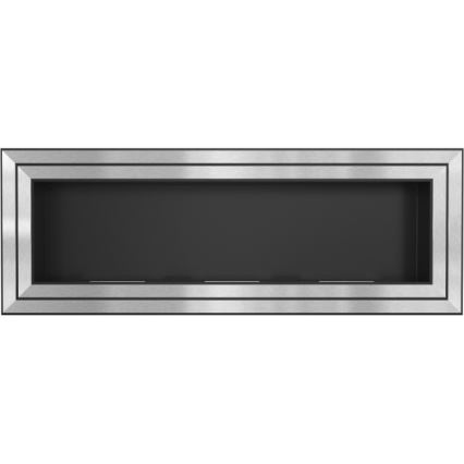 Kratki - Indbygget Biopejs 65x180 cm 3x2,5kW skinnende krom