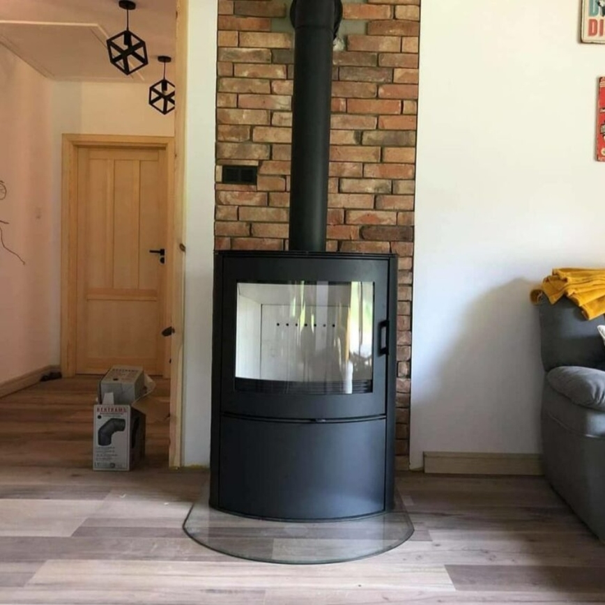 Kratki - Brændeovnsstålovn 10 kW 150 mm