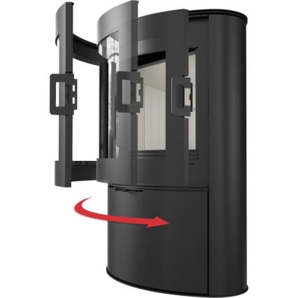 Kratki - Pejs stål 10kW 150mm