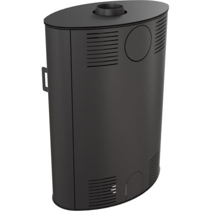 Kratki - Pejs stål 10kW 150mm