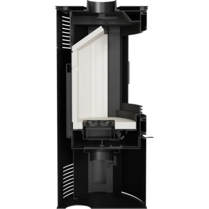 Kratki - Pejs stål 10kW 150mm