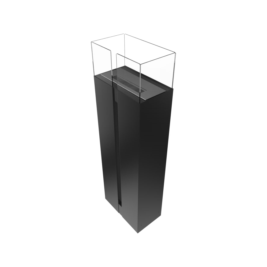 Kratki - Biopejs 113,6x35,9 cm 2kW sort