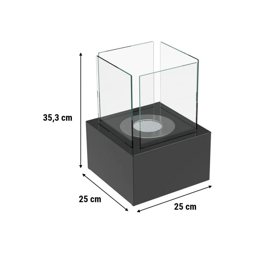 Kratki - Biopejs 35,3x25 cm 1kW sort