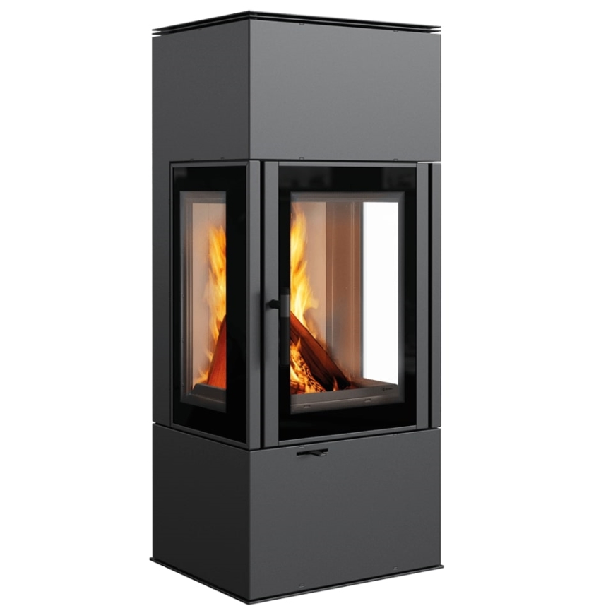 Kratki - Brændeovnsstålovn 8 kW 150 mm