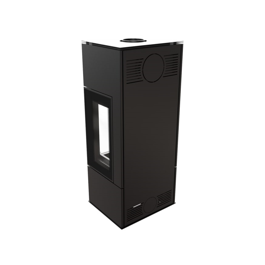 Kratki - Brændeovnsstålovn 8 kW 150 mm