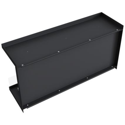 Kratki - Indbygget biopejs 50x100 cm 3,5kW sort