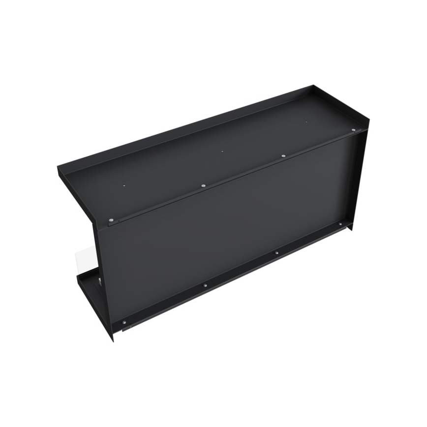 Kratki - Indbygget biopejs 50x100 cm 7kW sort