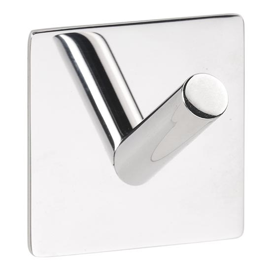 Krog 4,5x4,5 cm i rustfrit stål, sølvfarvet