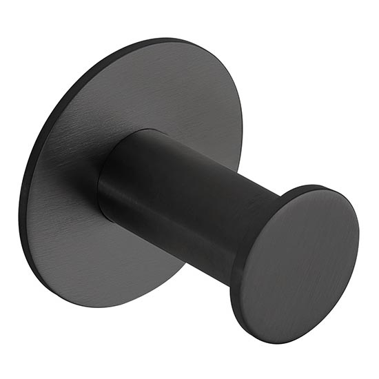 Krog 4,5x4,5 cm rustfrit stål/sort