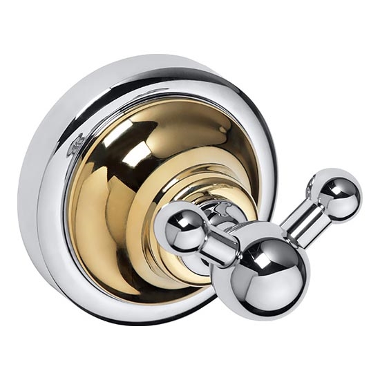 Krog 6,5x6,5 cm sølv/guld