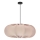 Kronelys CAFEE 1xE27/40W/230V Ø 52 cm beige