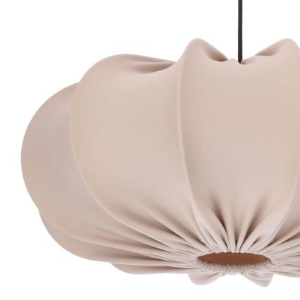 Kronelys CAFEE 1xE27/40W/230V Ø 52 cm beige