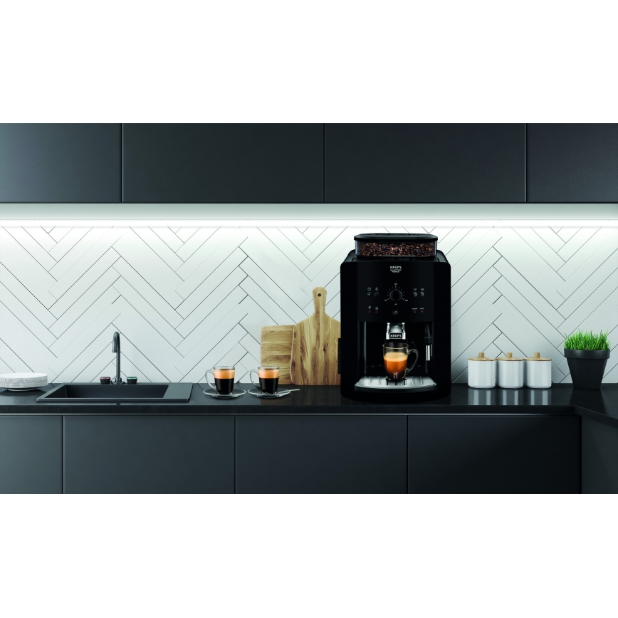 Krups - Automatisk kaffemaskine ARABICA 1450W/230V sort