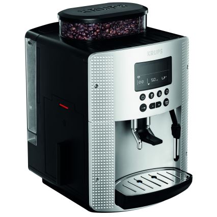 Krups - Automatisk kaffemaskine ESSENTIAL 1450W/230V sølvfarvet