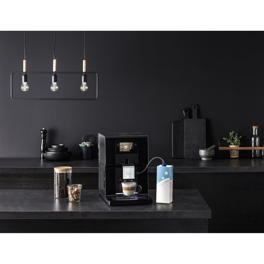 Krups - Automatisk kaffemaskine m. mælkebeholder INTUITION PREFERENCE 1450W/230V sort