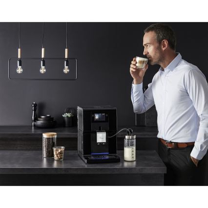 Krups - Automatisk kaffemaskine m. mælkebeholder INTUITION PREFERENCE 1450W/230V sort
