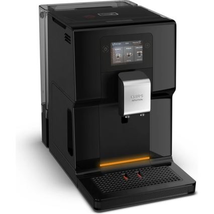Krups - Automatisk kaffemaskine m. mælkebeholder INTUITION PREFERENCE 1450W/230V sort