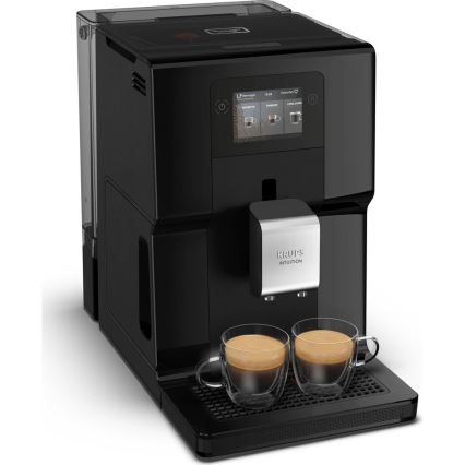 Krups - Automatisk kaffemaskine m. mælkebeholder INTUITION PREFERENCE 1450W/230V sort