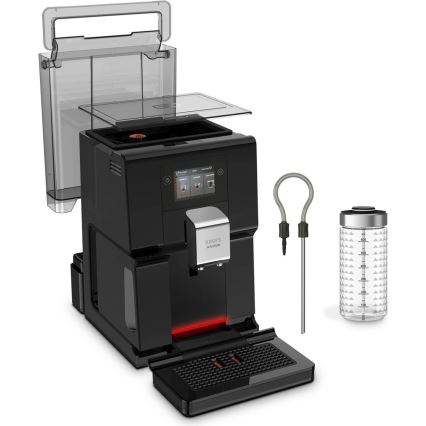 Krups - Automatisk kaffemaskine m. mælkebeholder INTUITION PREFERENCE 1450W/230V sort