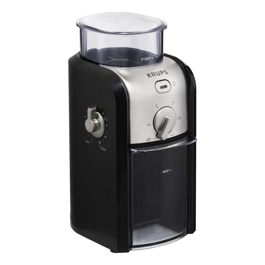 Krups - Elektrisk kaffekværn 110W/230V rustfri/sort