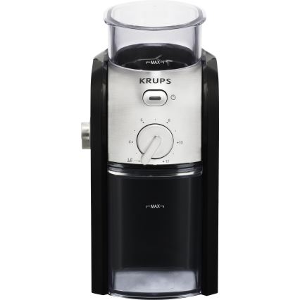 Krups - Elektrisk kaffekværn 110W/230V rustfri/sort