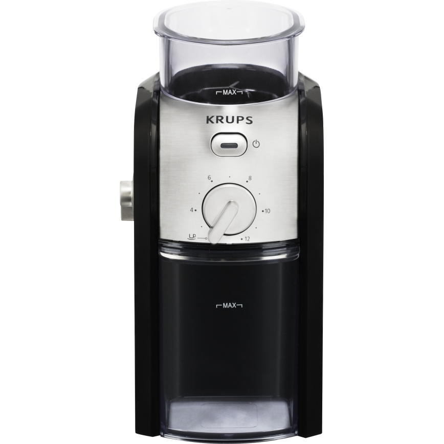 Krups - Elektrisk kaffekværn 110W/230V rustfri/sort