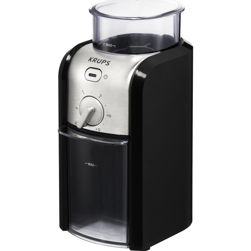 Krups - Elektrisk kaffekværn 110W/230V rustfri/sort