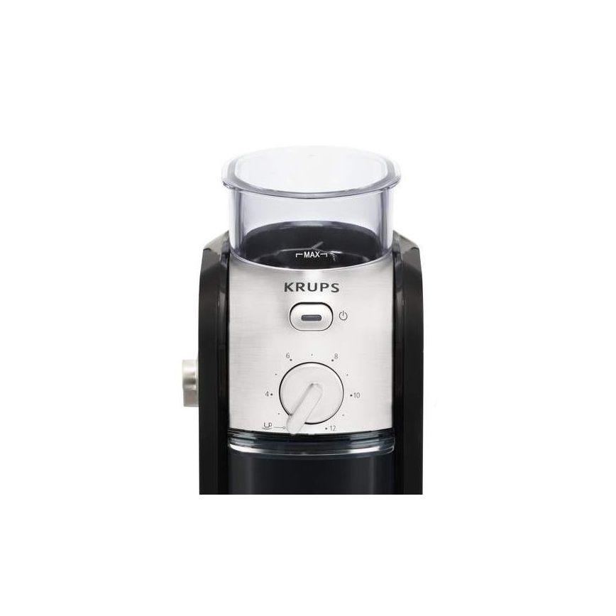 Krups - Elektrisk kaffekværn 110W/230V rustfri/sort