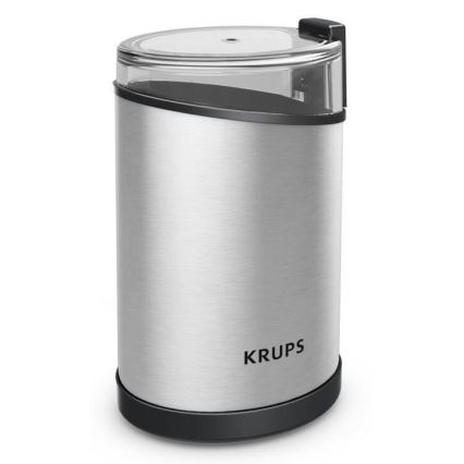 Krups - Elektrisk kaffekværn 85g FAST-TOUCH 200W/230V mat krom