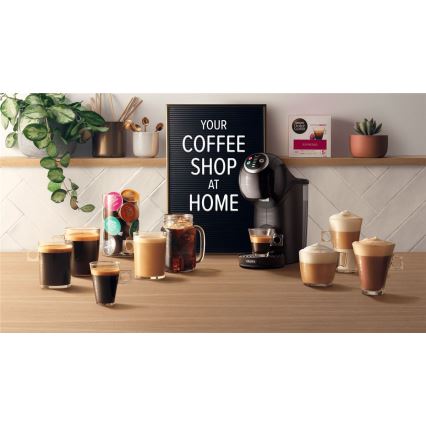 Krups - Kaffemaskine til kapsler NESCAFÉ DOLCE GUSTO GENIO S 1500W antracit