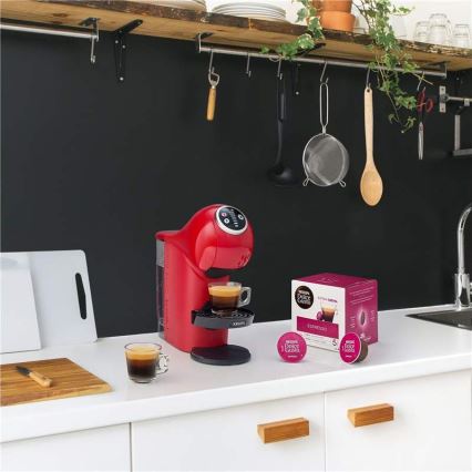 Krups - Kaffemaskine til kapsler NESCAFÉ DOLCE GUSTO GENIO S PLUS 1500W rød